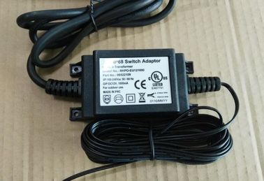 Adaptador impermeável 300mah do poder do diodo emissor de luz 12V 1A, transformador da fonte de alimentação da luz de tira