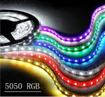 luzes de tira flexíveis do diodo emissor de luz de Epistar 3528s 2835s do CE do UL das luzes de tira do diodo emissor de luz de 24v 12v 60leds 30leds