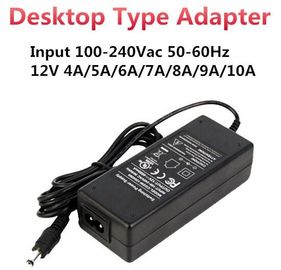 Adaptador da alimentação de DC da C.A. do Desktop para o monitor das tiras do diodo emissor de luz/LCD, serviço do ODM do OEM