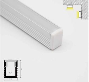 canal de alumínio conduzido 5mm da tira/perfis de alumínio feitos sob encomenda para a iluminação conduzida