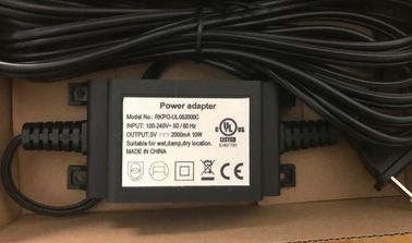 A fonte de alimentação IP68 de avaliação impermeável do interruptor da C.C. da C.A. avaliou 5V 2A para a câmera de Web