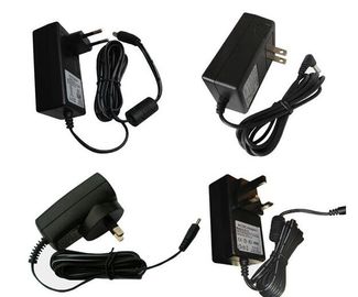 Mure o Eu do adaptador 12w do poder da montagem 1A 12v/Au/nos/tomada britânica, conector da C.C. de 5.5*2.5mm