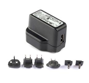 Da tomada BRITÂNICA da C.A. dos E.U. do AU carregador permutável/transformador do Usb do adaptador do poder do Usb/5v 2a