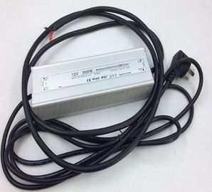 a C.A. 240v ao adaptador 200W do poder do diodo emissor de luz da C.C. do olt 12v waterproof o transformador conduzido
