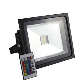 Cor fundida do Natal do alumínio IP65 20W que muda a luz de inundação conduzida exterior do RGB