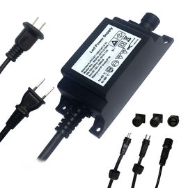 Entrada de Ac110~240V, transformador impermeável para luzes do gardon, fonte de 12Vdc 36W 40W IP68 de alimentação exterior