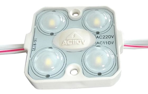 1.5w 140LM 110VAC 220VAC entrou o volatge alto conduziu o módulo para a caixa do sinal de Lightbox da letra de canal