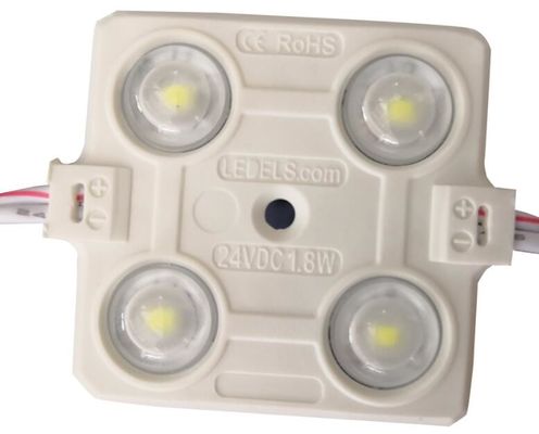 o módulo do diodo emissor de luz de 24V 1.8W 180LM 4 para a caixa leve, IP65 SMD 2835 conduziu o CE Rohs da microplaqueta 5 anos de garantia