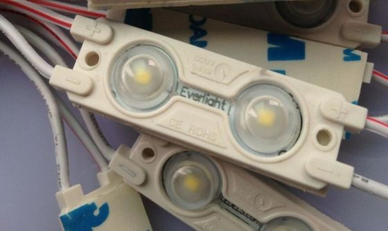 0.72w conduziu o módulo conduzido 2 do módulo 12v 44lm Everlight 2835 para a caixa da propaganda do sinal da letra de canal