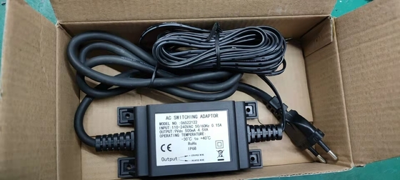 Transformador impermeável exterior, fonte de alimentação, adaptador impermeável do interruptor de 9Vdc 500mah 4.5W IP68 para o torneira
